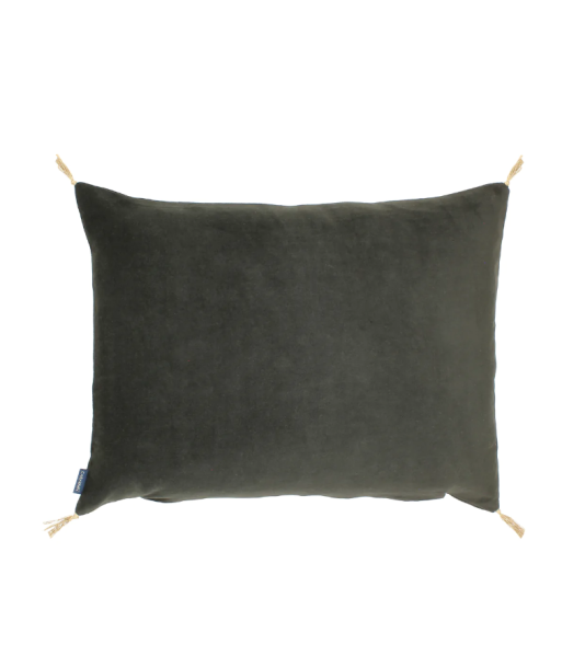 Housse de Coussin Velours Carbone la livraison gratuite