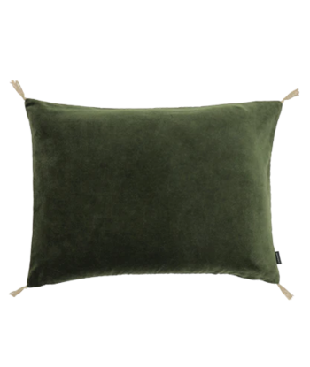 Housse de Coussin Velours Laurier outlet