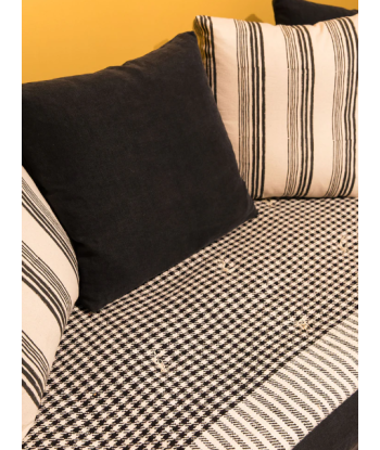 Sofa Cover Pied de Poule Noir et Blanc s'inspire de l'anatomie humaine