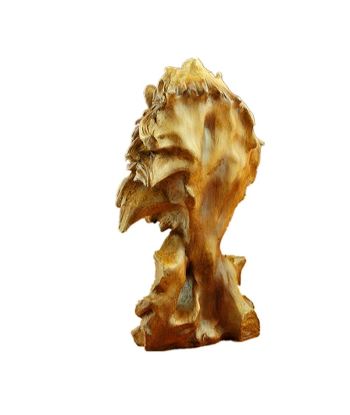 Statue Lion  Intérieur Bois 2024