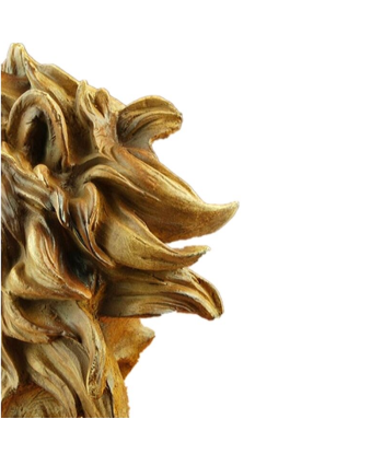 Statue Lion  Intérieur Bois 2024