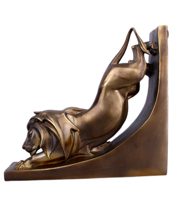 Statue Lion  Bronze Agile pas cheres