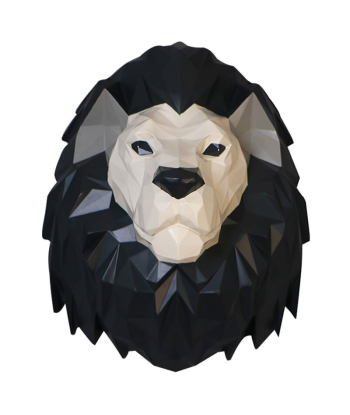 Tête de Lion  Origami Faites des économies