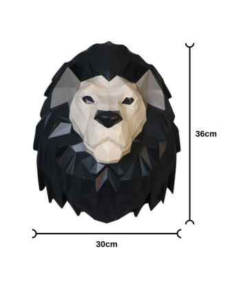 Tête de Lion  Origami Faites des économies