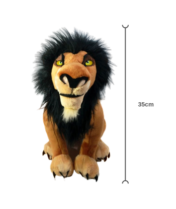 Peluche ScarRoi Lion Grande Taille basket pas cher