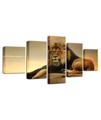 Tableau Lion Roi shop