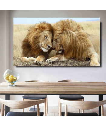 Tableau Lion Couleur Jumeaux store