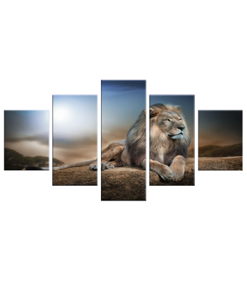 Tableau Triptyque Lion suggérées chez