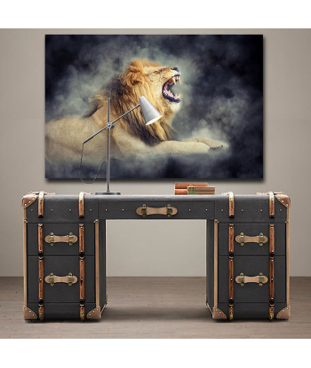 Tableau Lion Rugissant Dominant Vous souhaitez 