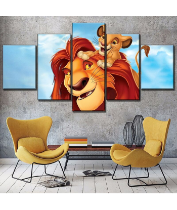 Tableau Le Roi Lion de pas cher