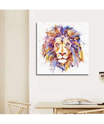 Tableau Peinture Lion & Compagnie Economisez 