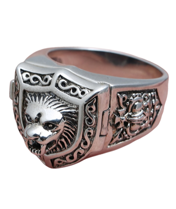 Bague Tête de Lion en Argent en ligne des produits 