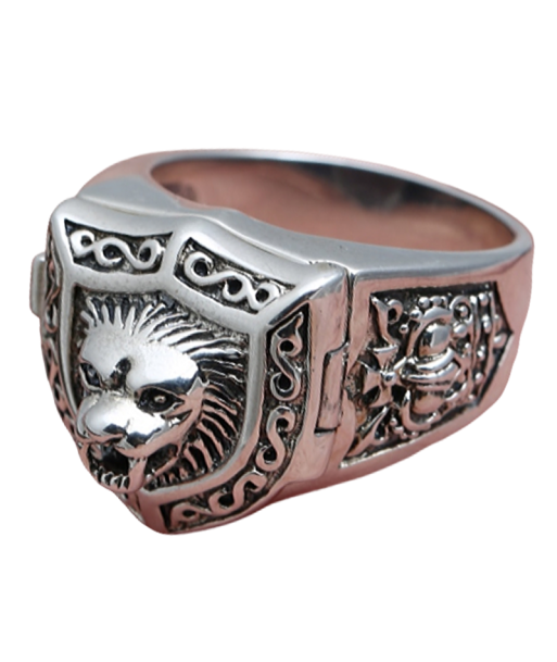 Bague Tête de Lion en Argent en ligne des produits 