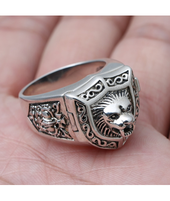 Bague Tête de Lion en Argent en ligne des produits 