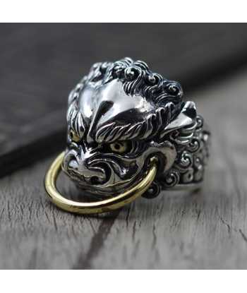 Bague en Argent Homme Lion prix