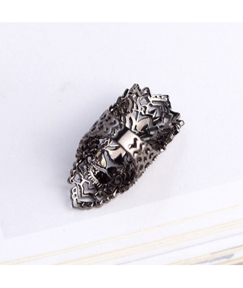 Bague Tête de Lion Argent Femme Livraison rapide