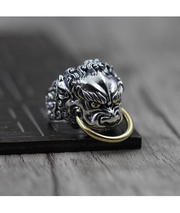 Bague en Argent Homme Lion prix