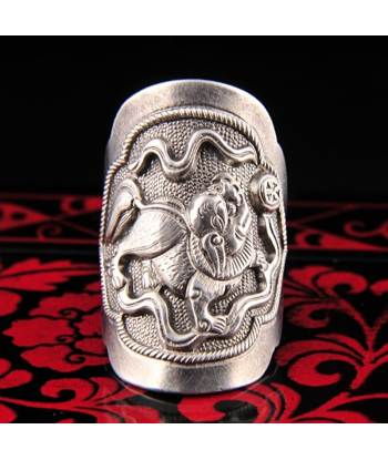 Lion Bague en Argent En savoir plus