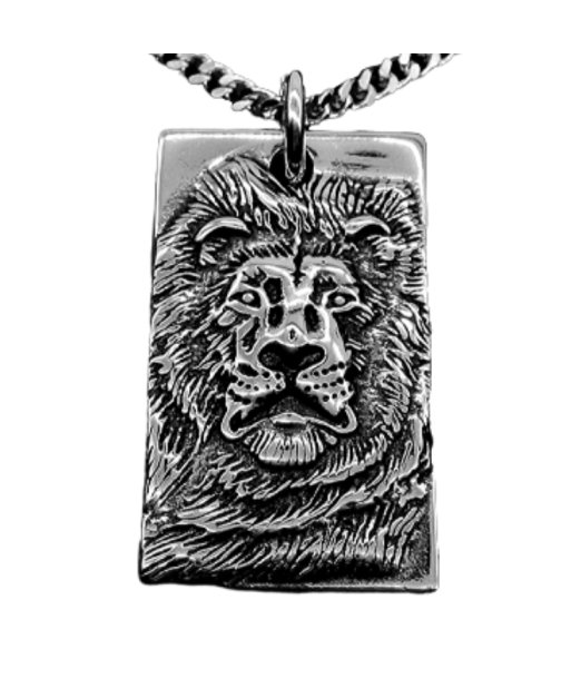 Pendentif Lion Homme Portrait les ligaments