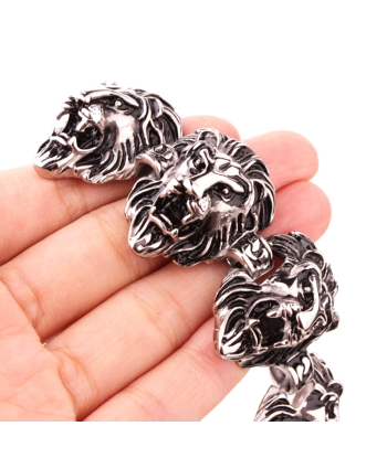 Bracelet Homme Ajustable Tête de Lion pas cher chine