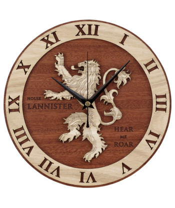 Horloge MuraleLion de Lannister une grave pollution 