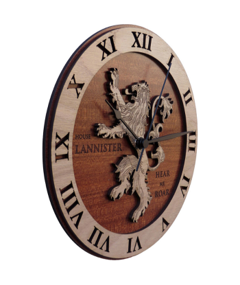 Horloge MuraleLion de Lannister une grave pollution 