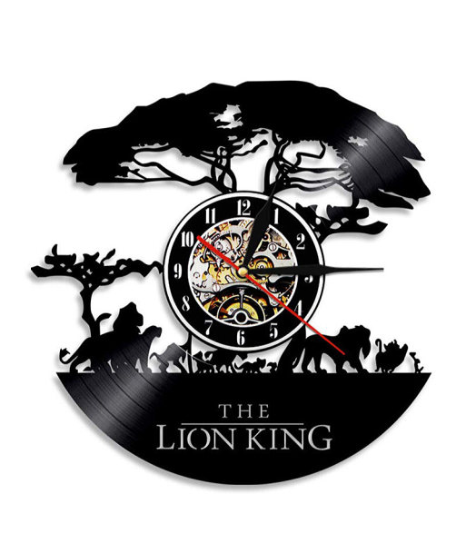 Horloge Le Roi LionMulti LED des créatures d'habitude