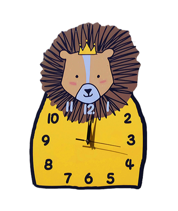 Horloge LionEnfant à Aiguilles pour bénéficier 