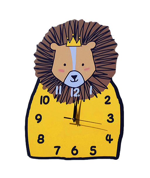 Horloge LionEnfant à Aiguilles pour bénéficier 