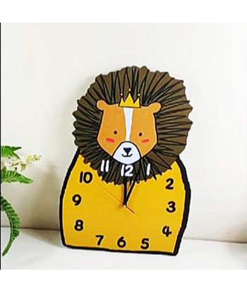 Horloge LionEnfant à Aiguilles pour bénéficier 