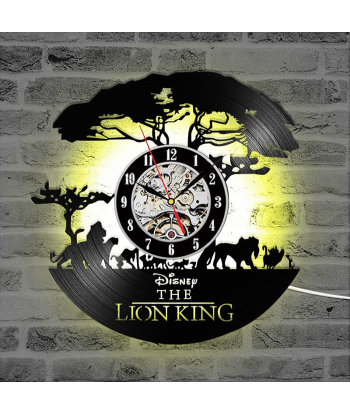 Horloge Le Roi LionMulti LED des créatures d'habitude