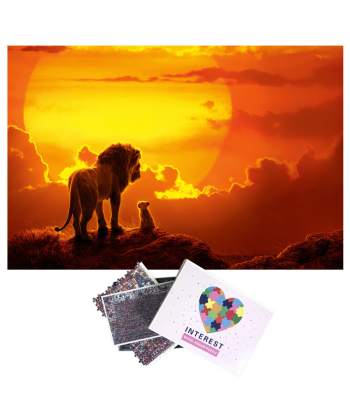 Puzzle Roi Lion Livraison rapide