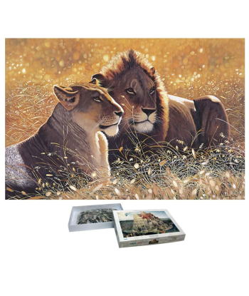 Puzzle Lion et Lionne Fin de série