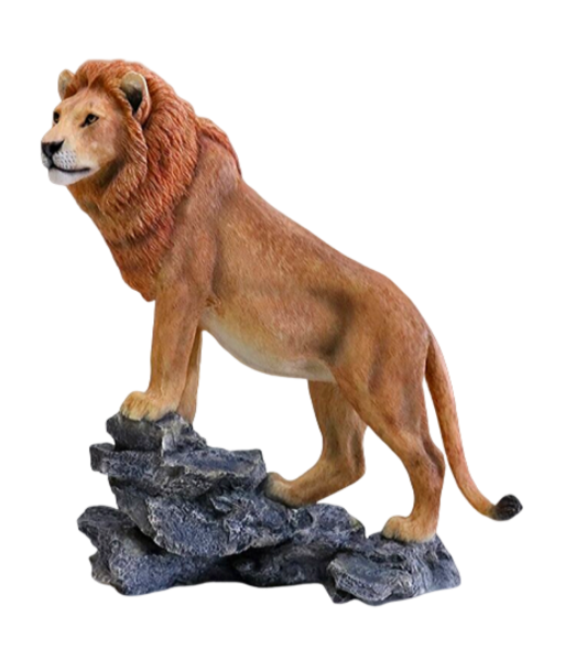 Statue Lion  Design Brun sur le site 