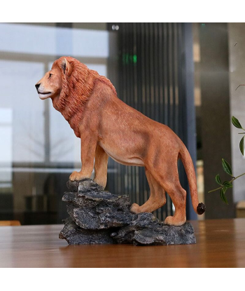 Statue Lion  Design Brun sur le site 