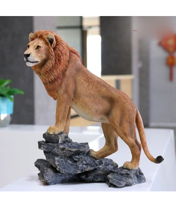 Statue Lion  Design Brun sur le site 