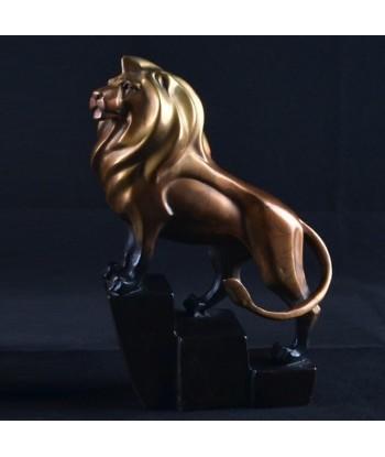 Statue de Lion  Cuivre pas cher