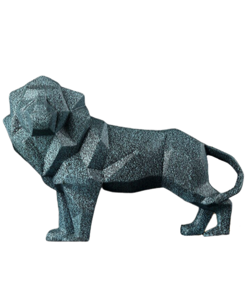 Statue Lion  Londres Bleue Comparez plus de prix