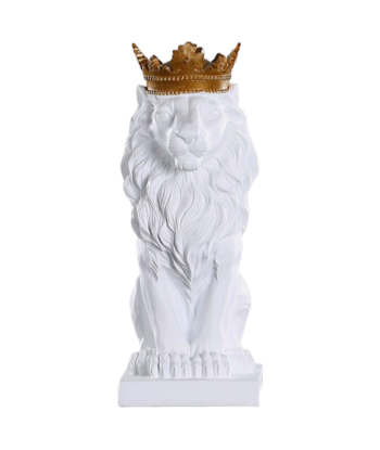 Statue Lion Blanc pas cheres