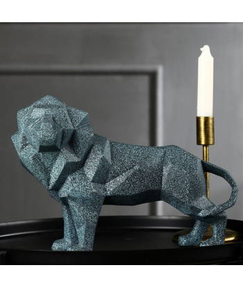 Statue Lion  Londres Bleue Comparez plus de prix