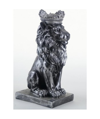 Statue Lion Couronne votre