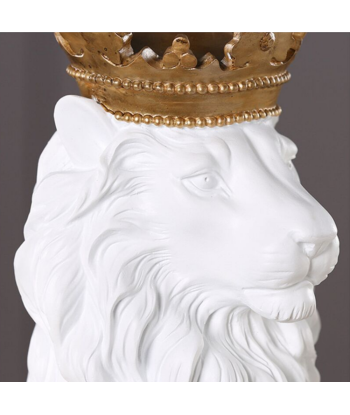 Statue Lion Blanc pas cheres