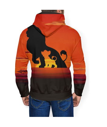 Sweat Le Roi Lion Couleurs Livraison rapide