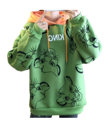 Sweat Shirt  Roi Lion Vert 2024