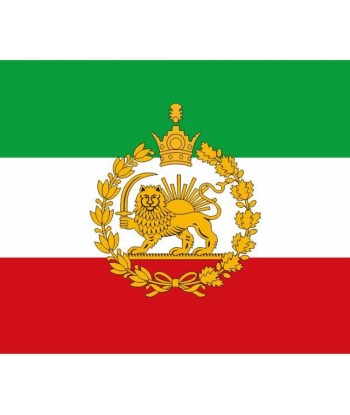 Drapeau Iranien lion Par le système avancé 