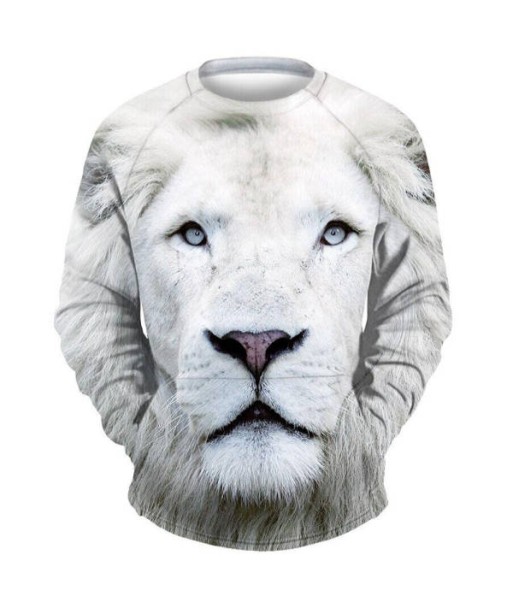 Pull Lion Neige à prix réduit toute l'année