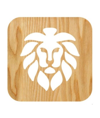 Lampe de Chevet Lion Bois du meilleur 