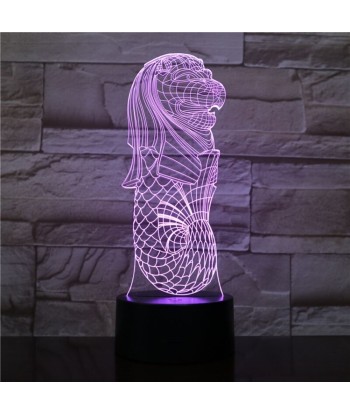 Lampe 3D Lion pas cher 