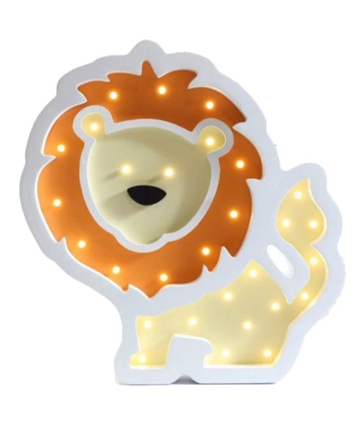 Lampe Chevet Enfant Lion plus qu'un jeu 