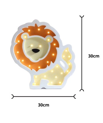 Lampe Chevet Enfant Lion plus qu'un jeu 